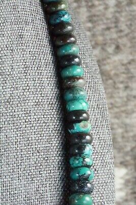 Turquoise & Sterling Silver Necklace - Navajo