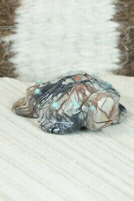 Turtle Zuni Fetish Carving - Carl Etsate