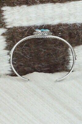 Turquoise & Sterling Silver Bracelet - Lenora Begay - High Lonesome Trading