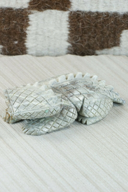 Horned Toad Zuni Fetish Carving - Jonas Hastito