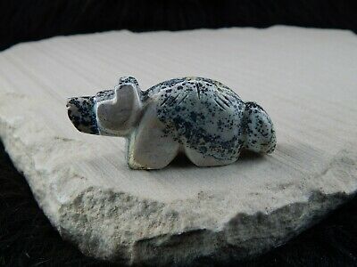 Bear Zuni Fetish Carving - Brandon Phillips - High Lonesome Trading