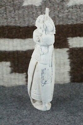 Shalako Dancer Zuni Fetish Carving - Florentino Martinez