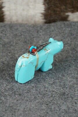 Bear Zuni Fetish Carving - Alex Tsethlikai