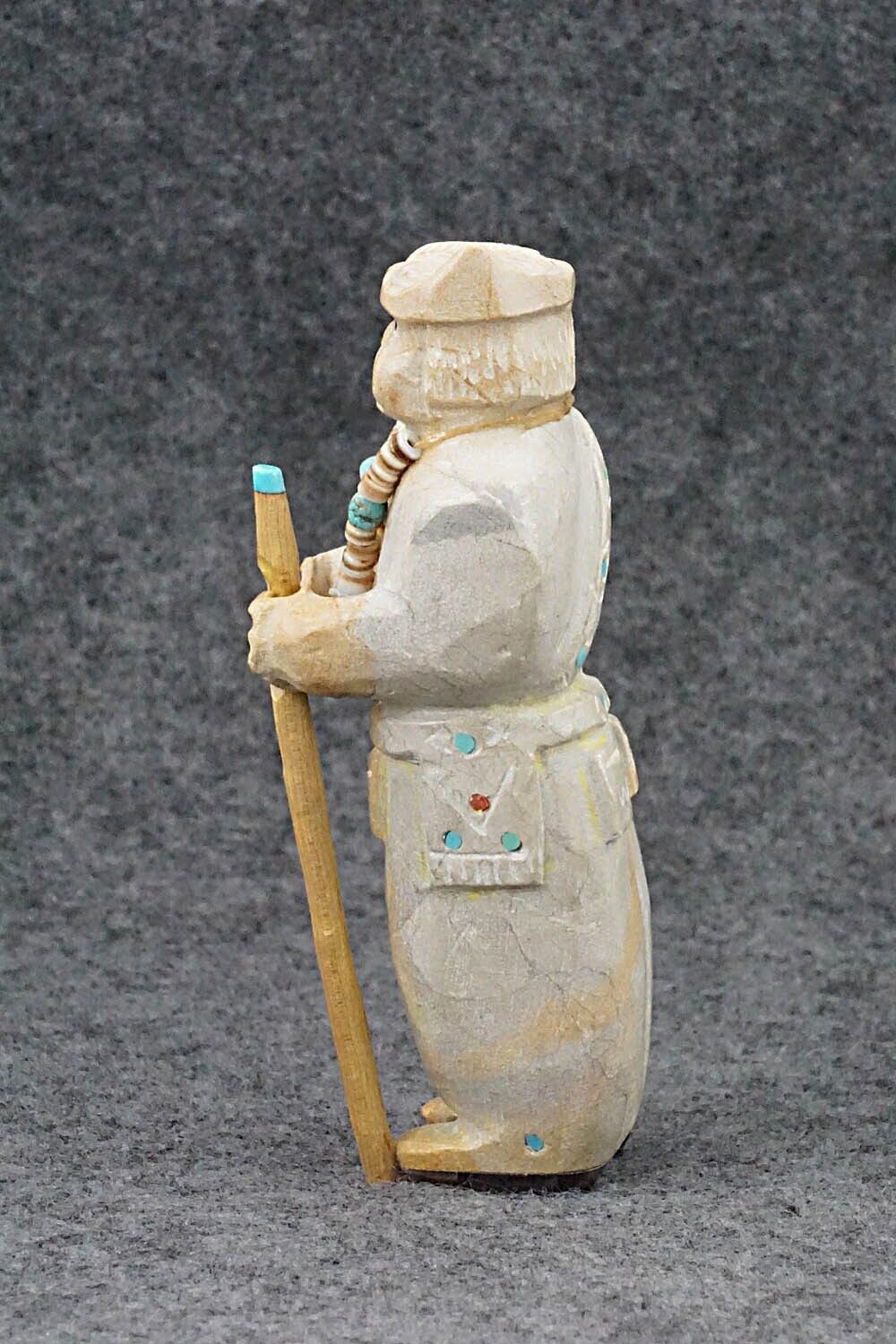 Zuni Farmer Zuni Fetish Carving - Freddie Leekya