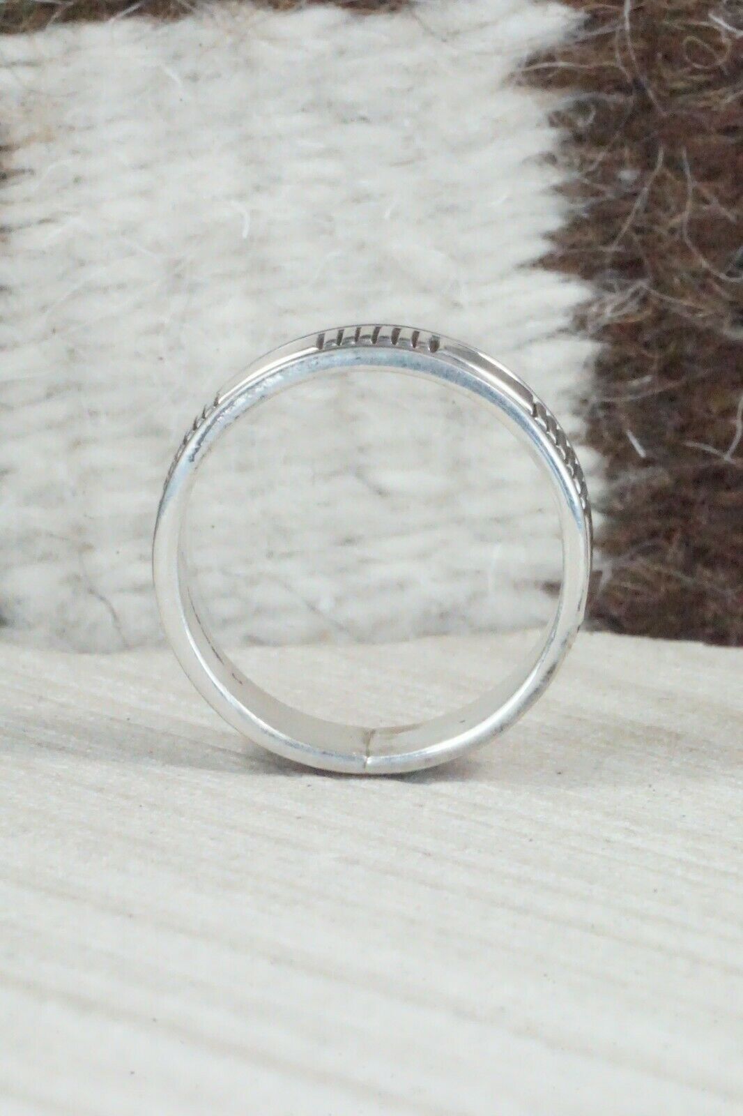 Sterling Silver Ring - Bruce Morgan - Size 11.75