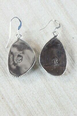 Turquoise & Sterling Silver Earrings - Lee Shorty - Navajo - High Lonesome Trading