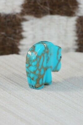 Bear Zuni Fetish Carving - Kevin Quam - High Lonesome Trading