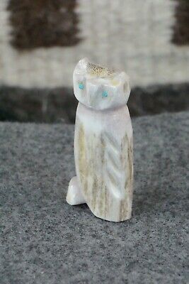 Owl Zuni Fetish Carving - Brandon Phillips