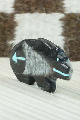 Bear Zuni Fetish Carving - Bernard Laiwakete