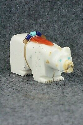 Bear Zuni Fetish Carving - Alex Tsethlikai