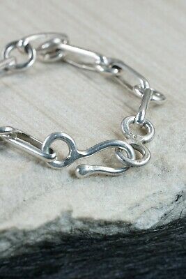 Navajo Sterling Silver Link Bracelet - Ben Begay