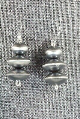 Sterling Silver Navajo Pearl Necklace & Earrings - Preston Haley