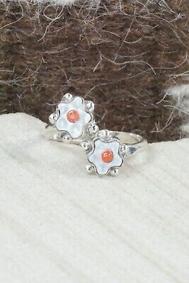 Mother of Pearl & Sterling Silver Ring - Tamara Pinto - Size 8