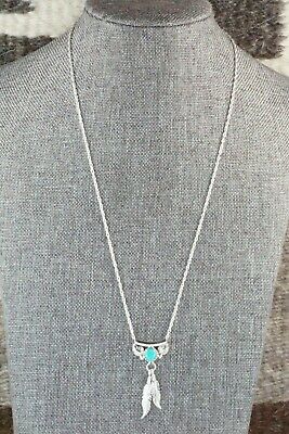 Turquoise & Sterling Silver Necklace - Sharon McCarthy