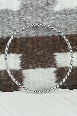 Sterling Silver Bangle - Elaine Tahe