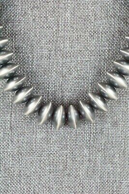 Sterling Silver Navajo Pearl Necklace & Earrings - Preston Haley