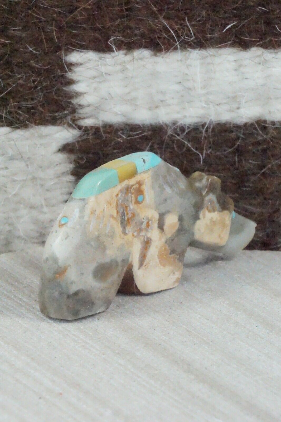 Bear Zuni Fetish Carving - Brandon Phillips