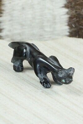 Mountain Lion Zuni Fetish Carving - Russell Shack