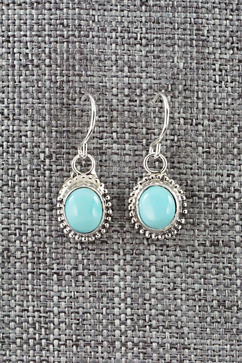 Turquoise & Sterling Silver Earrings - Jan Mariano
