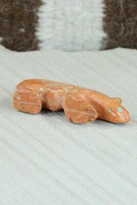 Mountain Lion Zuni Fetish Carving - Ronnie Lunasee