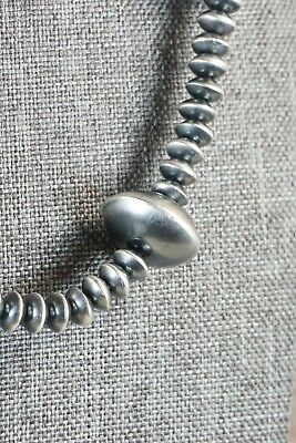 Navajo Sterling Silver Pearl Necklace - Tonisha Haley