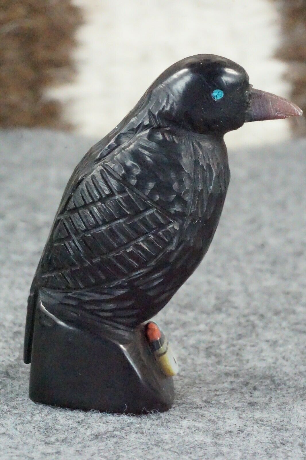 Crow Zuni Fetish Carving - Darrin Boone