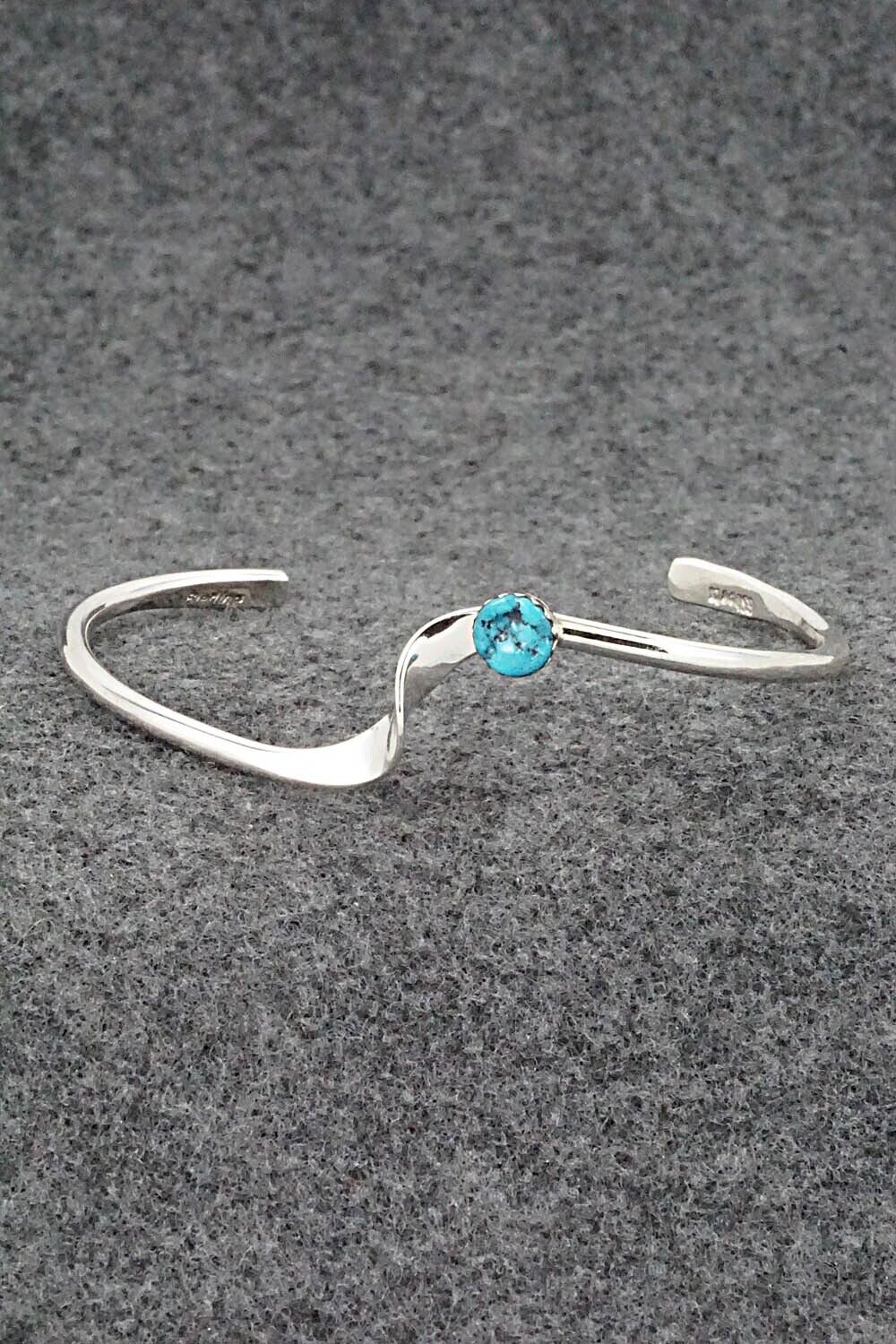 Turquoise & Sterling Silver Bracelet - Yolanda Skeets