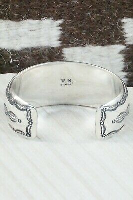 Navajo Turquoise & Sterling Silver Bracelet - Wilbert Muskett Sr.