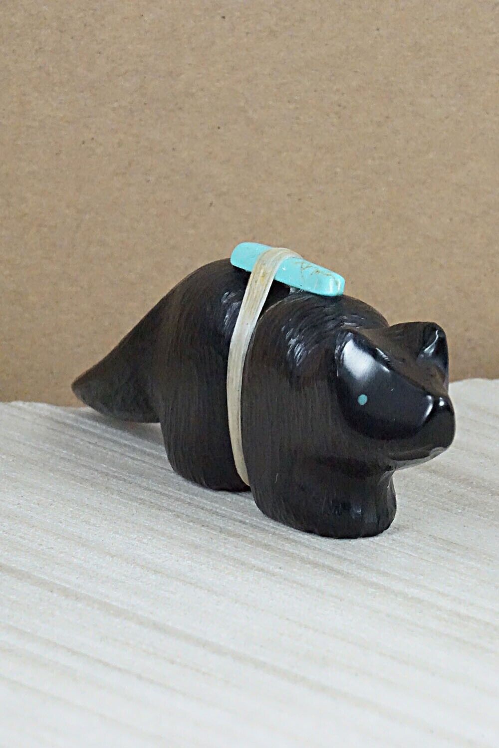 Wolf Zuni Fetish Carving - Herbert Halate