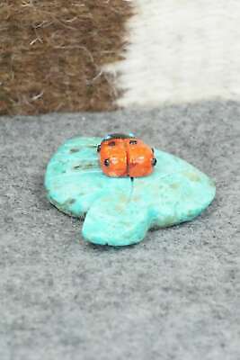 Lady Bug Zuni Fetish Carving - Reynold Lunasee