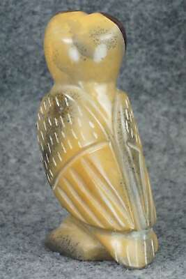 Owl Zuni Fetish Carving - Enrike Leekya