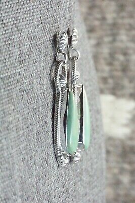 Turquoise & Sterling Silver Earrings - Verley Betone