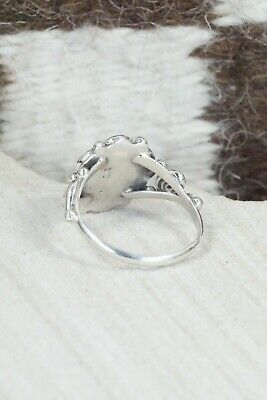 Turquoise & Sterling Silver Ring - Maritta Martinez - Size 9