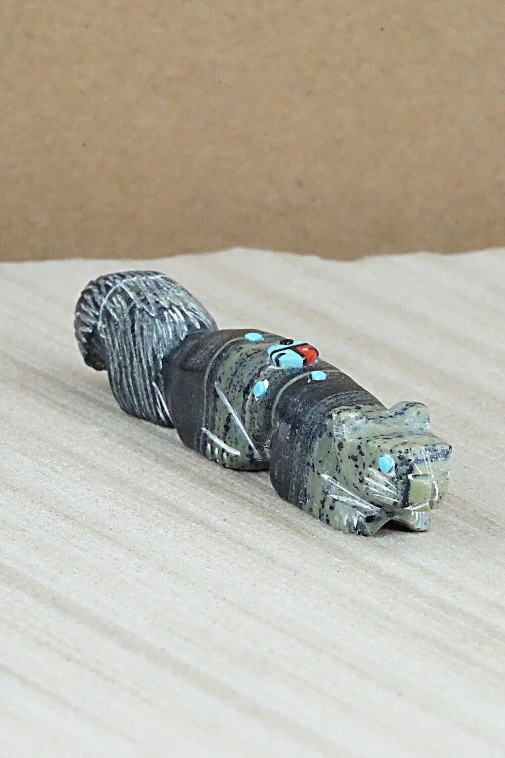 Squirrel Zuni Fetish Carving - Danette Laate