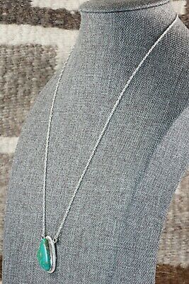 Navajo Turquoise & Sterling Silver Necklace - Annie Spencer