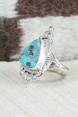 Turquoise & Sterling Silver Ring - Daniel Benally - Size 6 - High Lonesome Trading