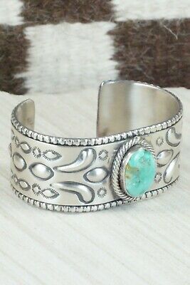 Turquoise & Sterling Silver Bracelet - Jeff James Jr.