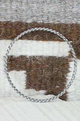 Sterling Silver Bangle - Elaine Tahe