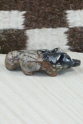 Wolf Zuni Fetish Carving - Taylor Gia