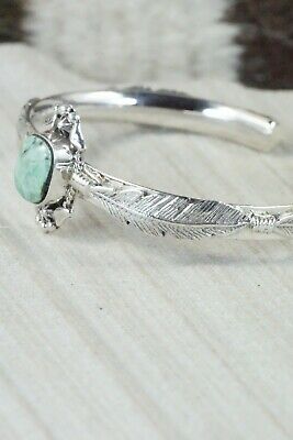 Turquoise & Sterling Silver Bracelet - Bobby Platero