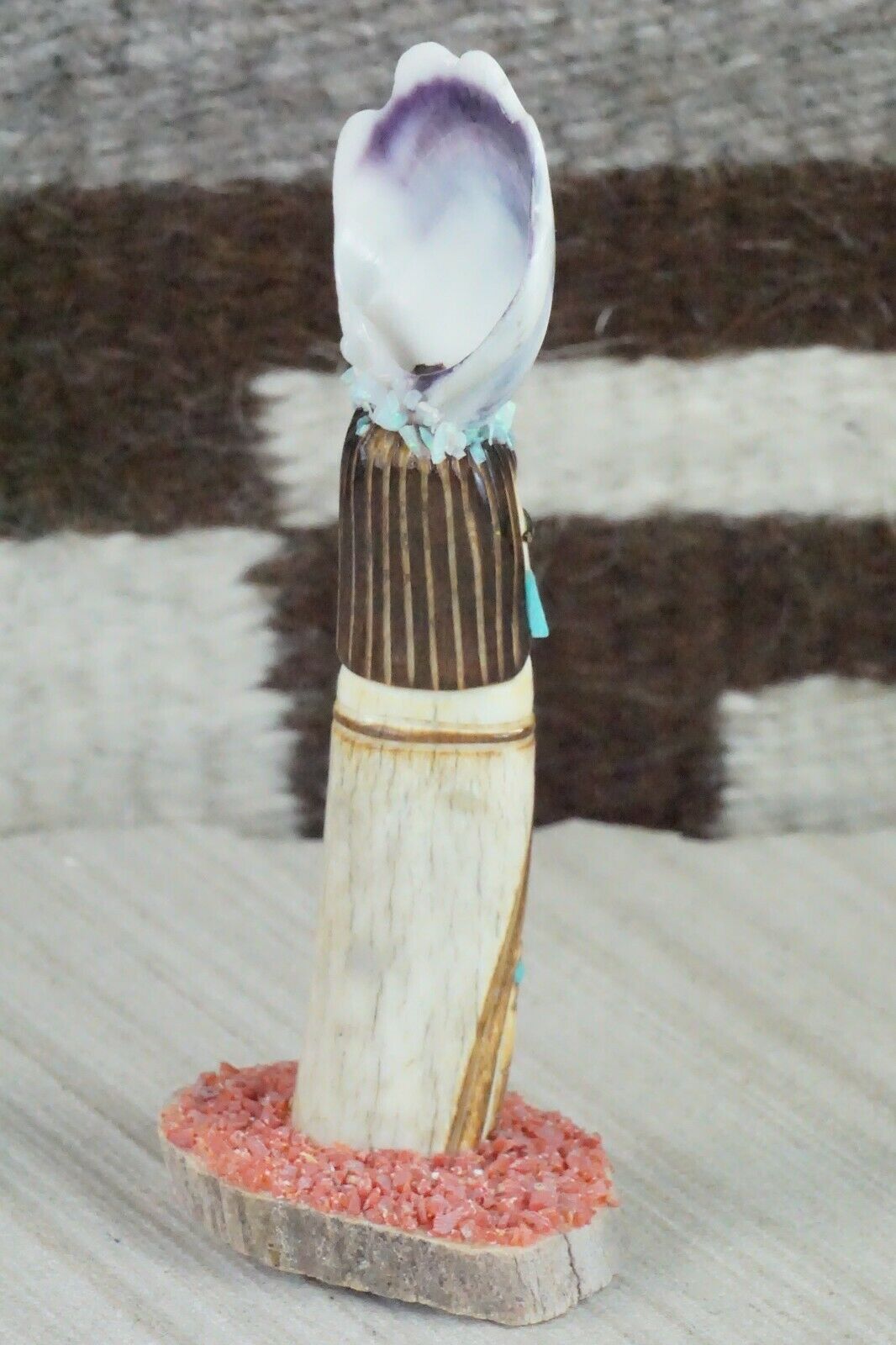 Corn Maiden Zuni Fetish Carving - Sullivan Shebola