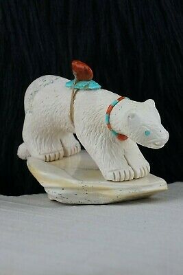 Mountain Lion Zuni Fetish Carving - Darrell Westika - High Lonesome Trading