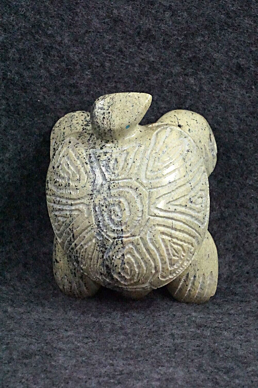 Turtle Zuni Fetish Carving - Nelson Yatsattie