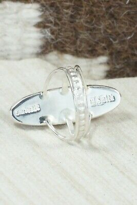 Spiny Oyster & Sterling Silver Ring - Harold Smith - Size 9.5