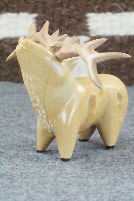 Caribou Zuni Fetish Carving - Enrike Leekya