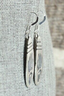 Sterling Silver Earrings - Charlie Yazzie