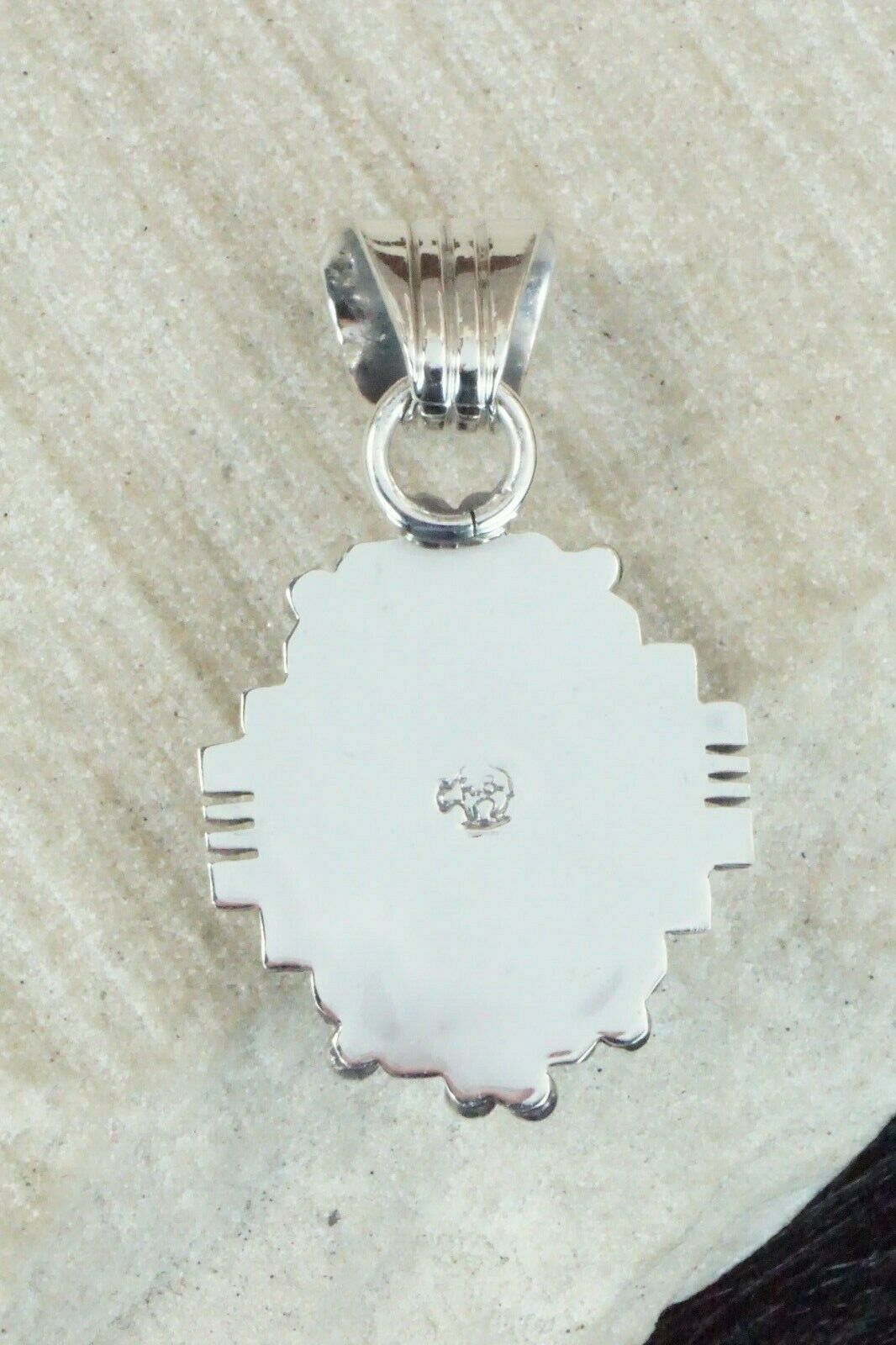Turquoise & Sterling Silver Pendant - Daniel Benally