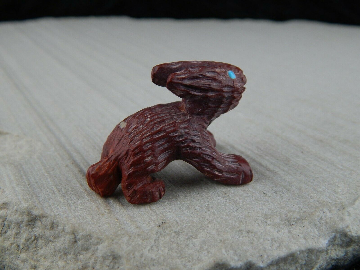Rabbit Zuni Fetish Carving - Cody Cheama - High Lonesome Trading