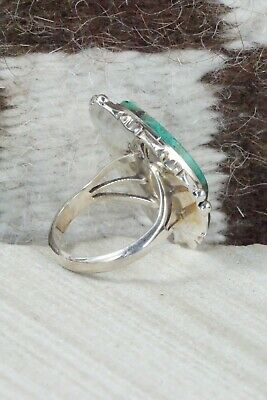 Turquoise & Sterling Silver Ring - Daniel Benally - Size 7.75