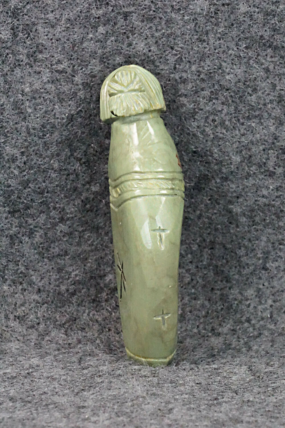 Corn Maiden Zuni Fetish Carving - Sandra Quandelacy